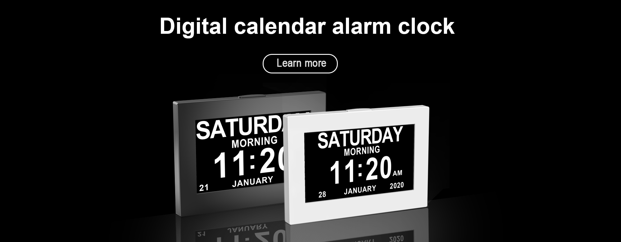 Digital Calendar Alarm Day Clock